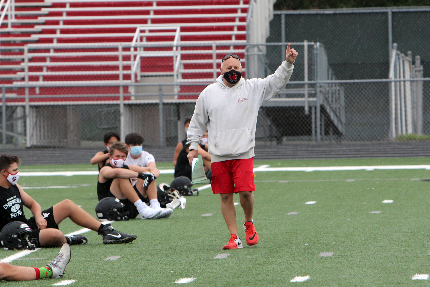 First Day of Football Practice 9-7-20